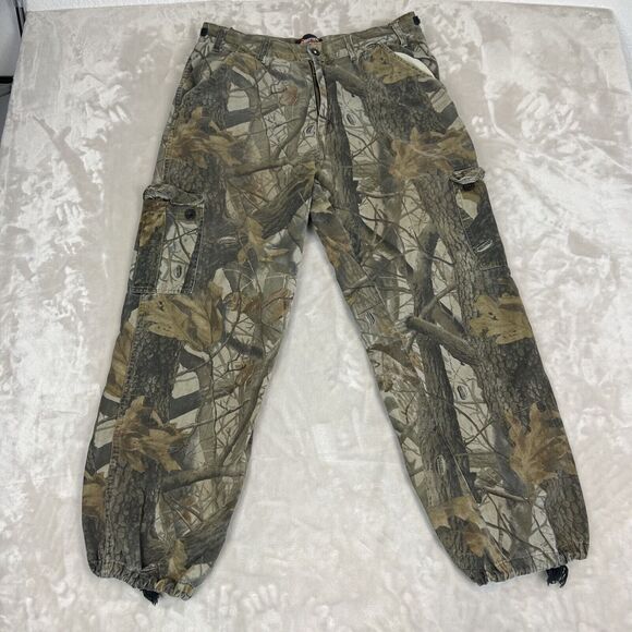 Outfitters Ridge Camo Pants Mens Large 36-38 Cargo Hunting Outdoors Gorpcore Y2K - Picture 1 of 15